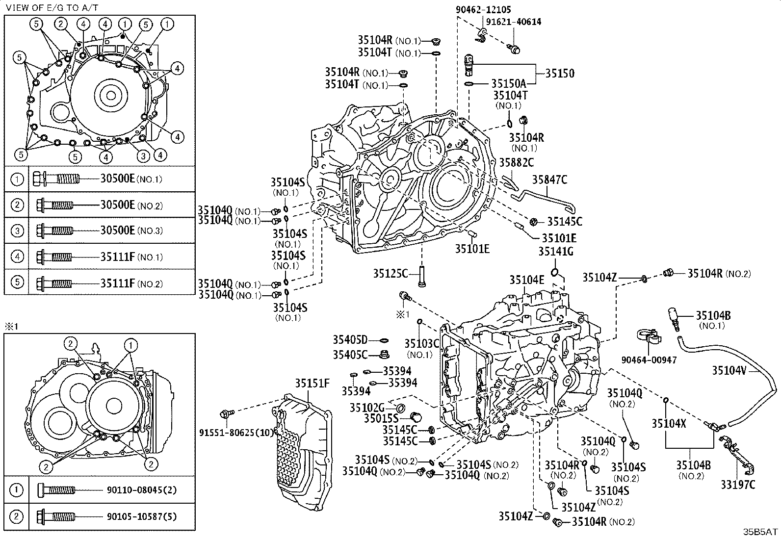 90105-T0400 BOLT(FOR TRANSAXLE & ENGINE SETTING) product image