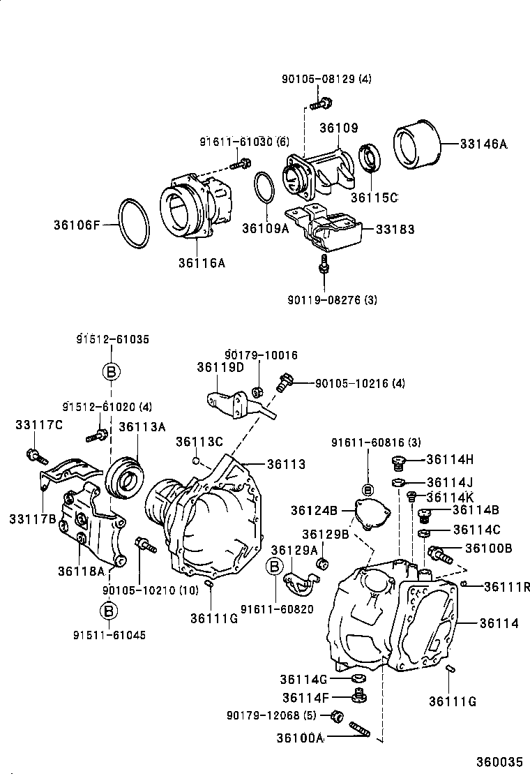 36118-20030 PLATE, TRANSFER STIFFENER, RH product image