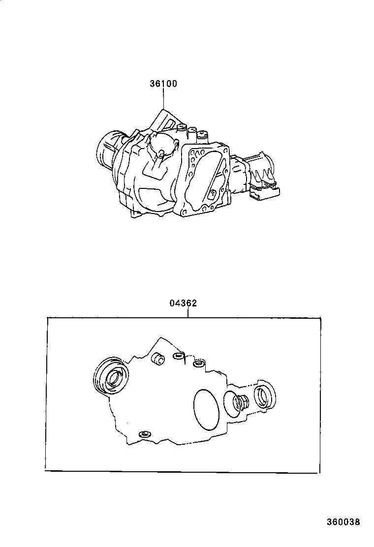 36100-20200 TRANSFER ASSY product image