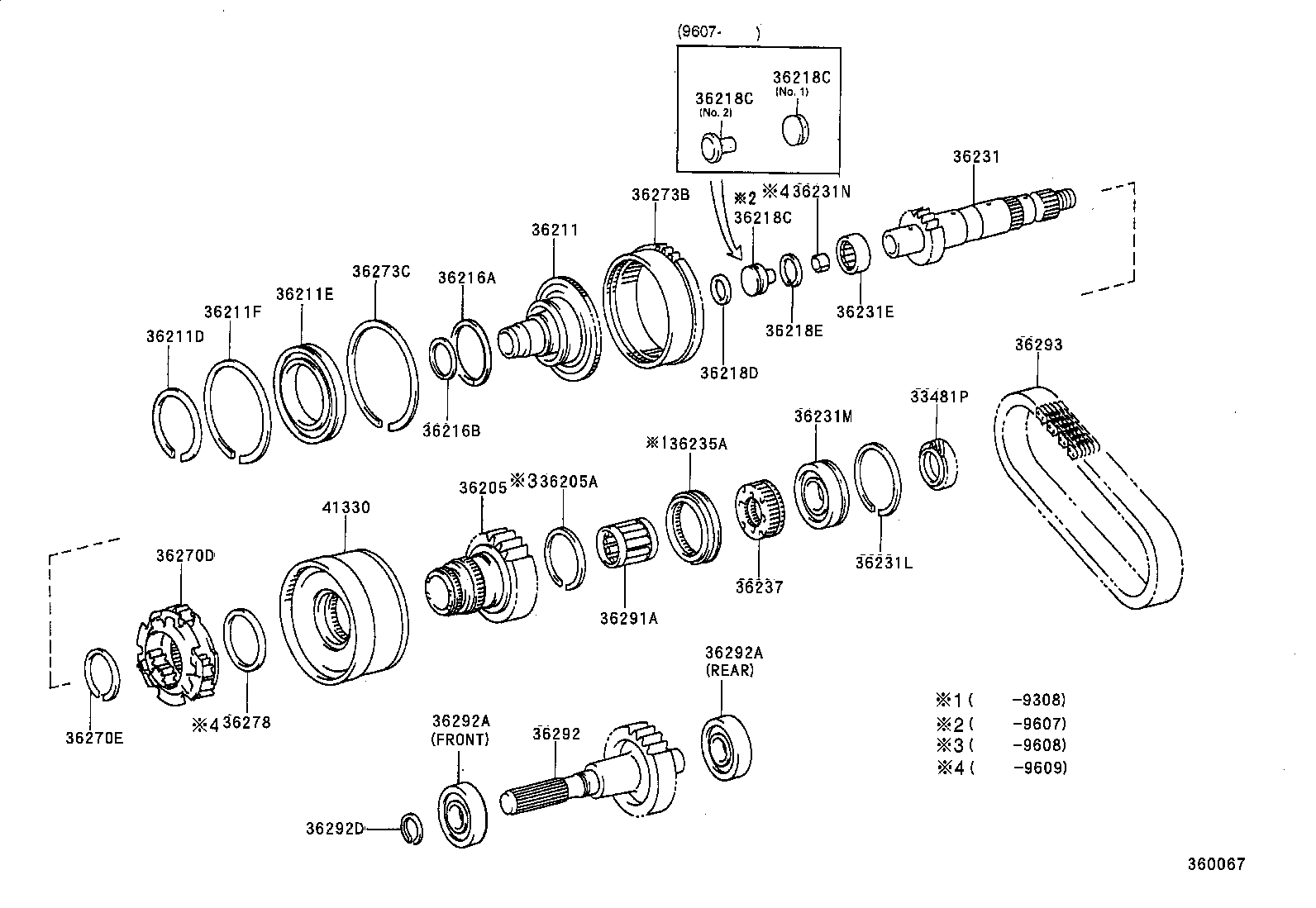 33481-28030 GEAR, SPEEDOMETER DRIVE (FOR TRANSFER) product image