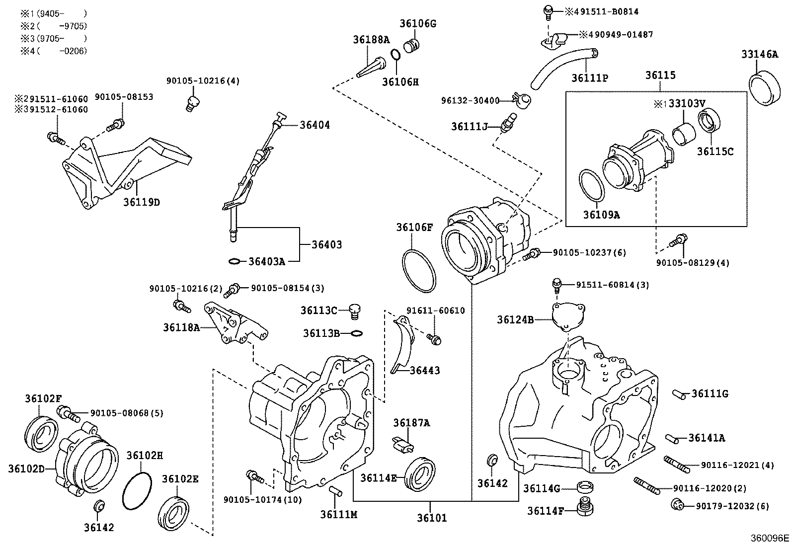 90341-13002 PLUG (FOR TRANSFER CASE) product image