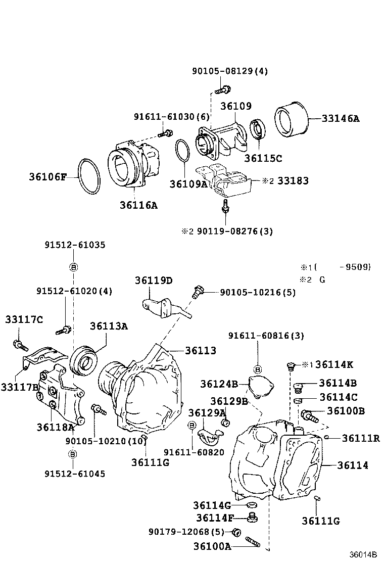 33183-42010 DAMPER, TRANSFER DYNAMIC product image