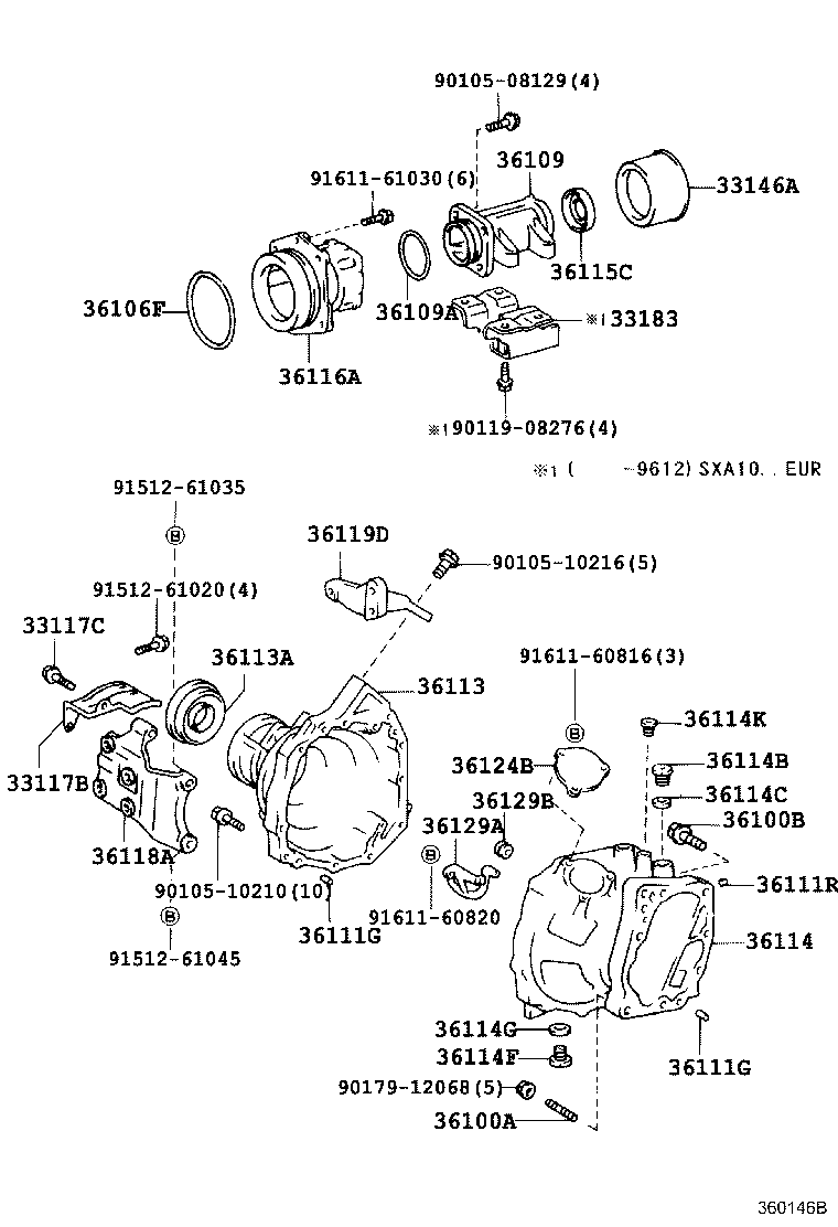 33183-20040 DAMPER, TRANSFER DYNAMIC product image