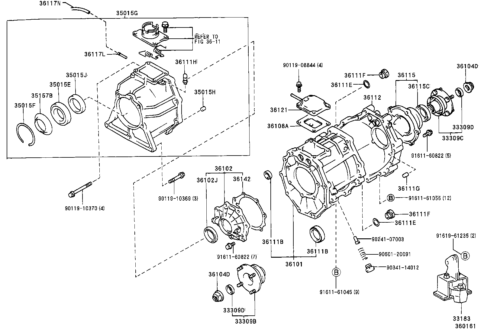 33183-34010 DAMPER, TRANSFER DYNAMIC product image