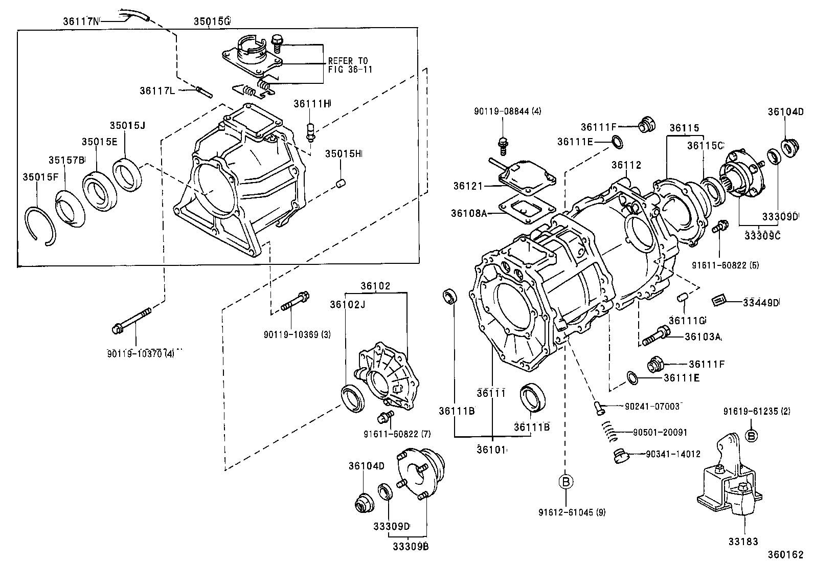 33183-34010 DAMPER, TRANSFER DYNAMIC product image