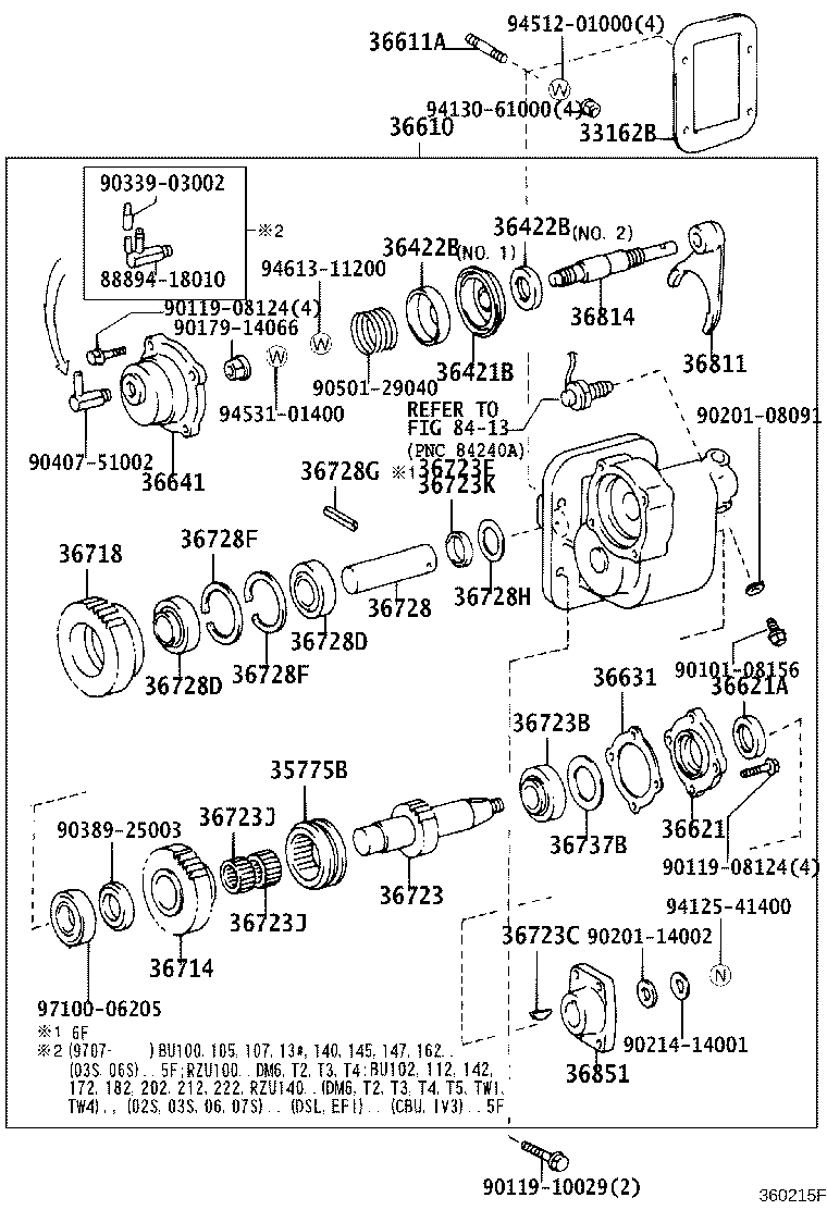 36711-37030 GEAR, POWER TAKE-OFF INPUT product image