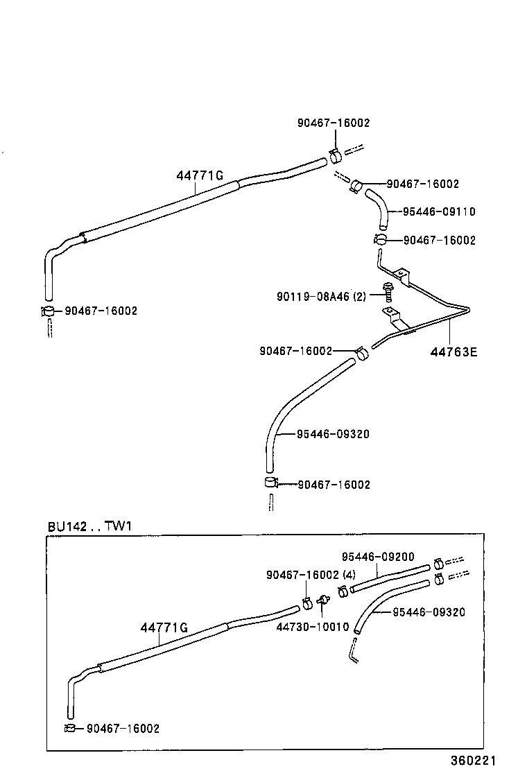 36422-93101 PLATE, DIAPHRAGM (FOR POWER TAKE-OFF) product image