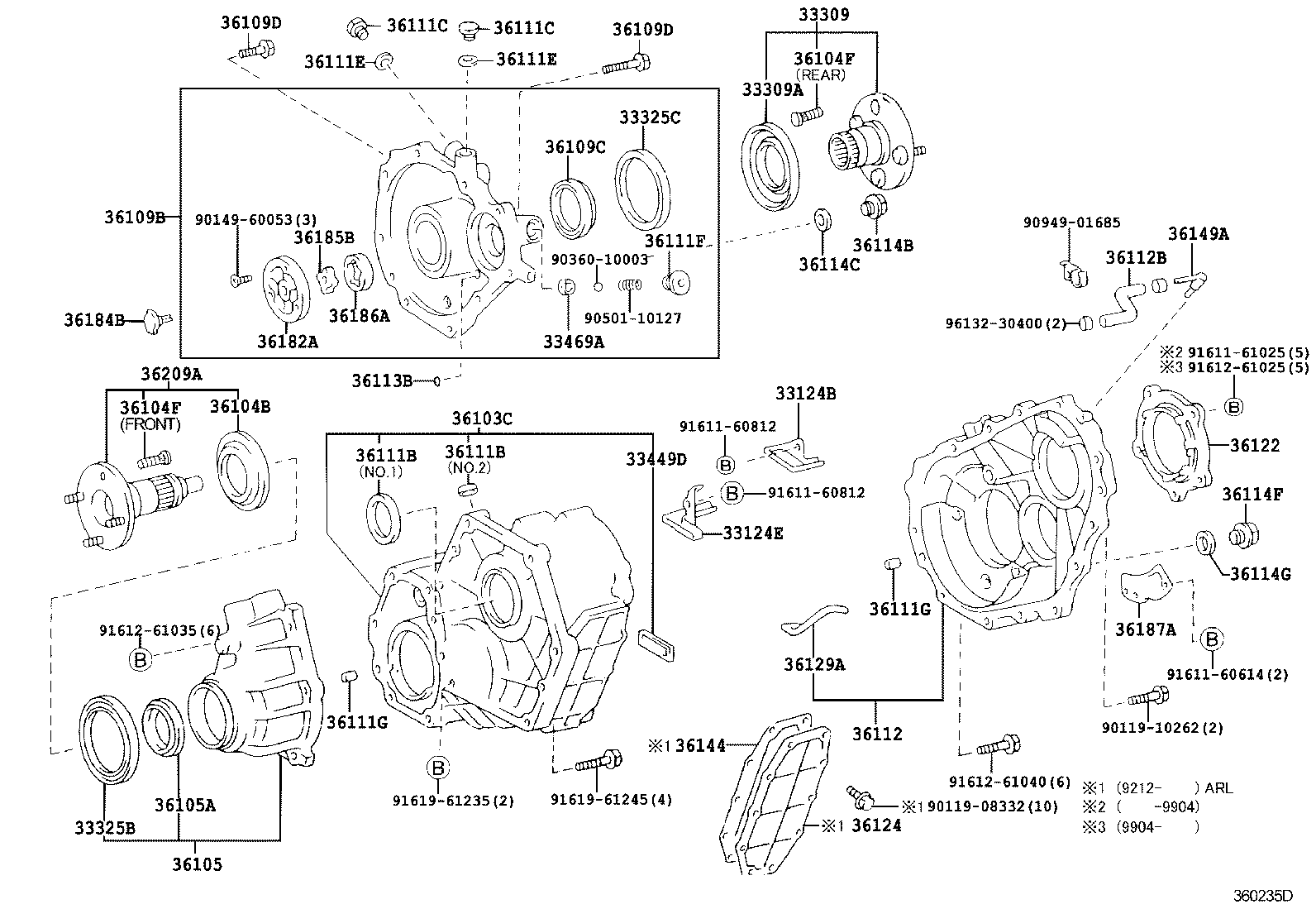 Toyota 33309-60070 FLANGE, COMPANION (FOR TRANSFER OUTPUT SHAFT)