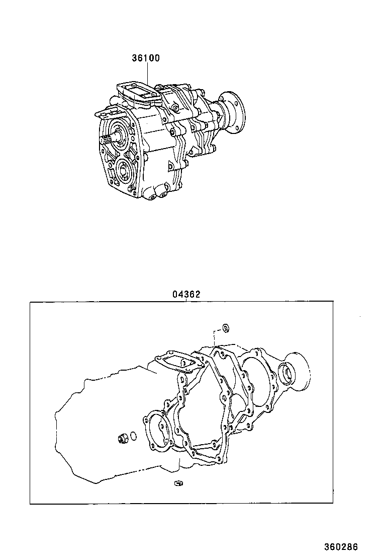 36100-3D280 TRANSFER ASSY product image