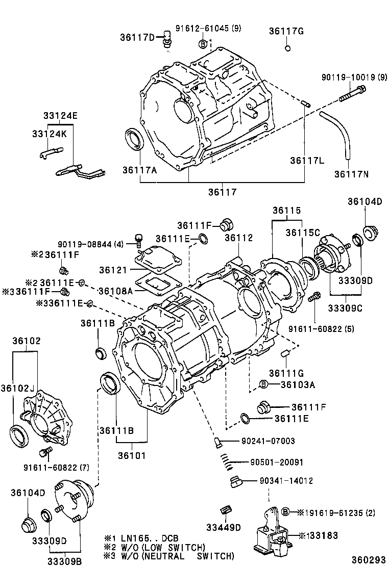 36107-35220 ADAPTER, TRANSFER product image