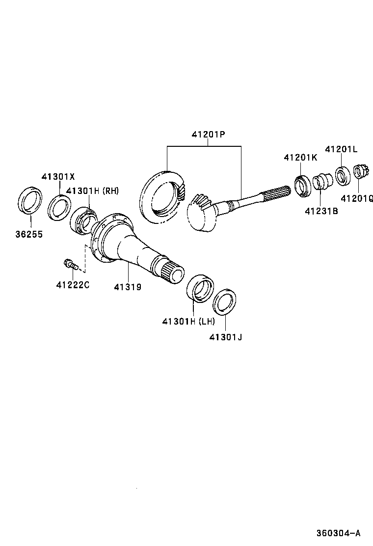 41330-21010 COUPLING ASSY, CENTER DIFFERENTIAL CONTROL product image