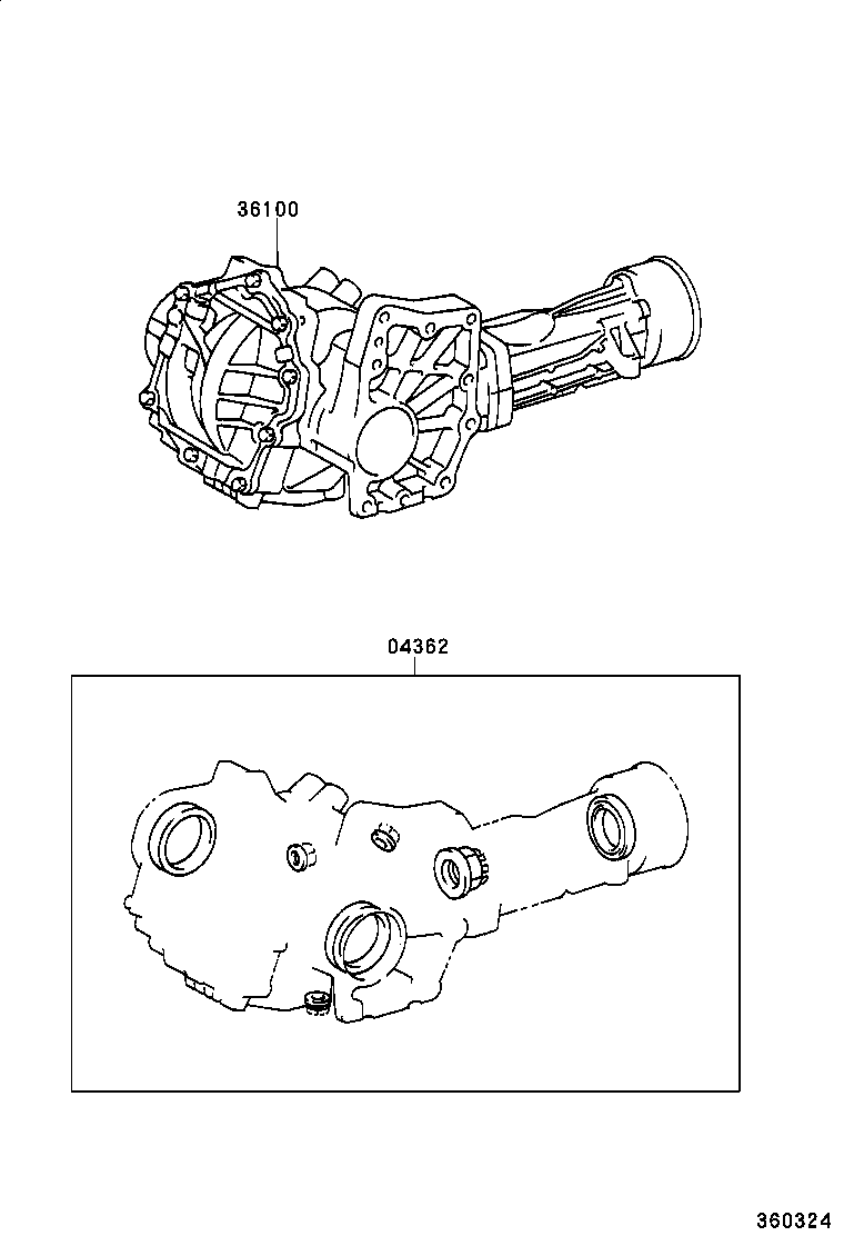 36100-32090 TRANSFER ASSY product image