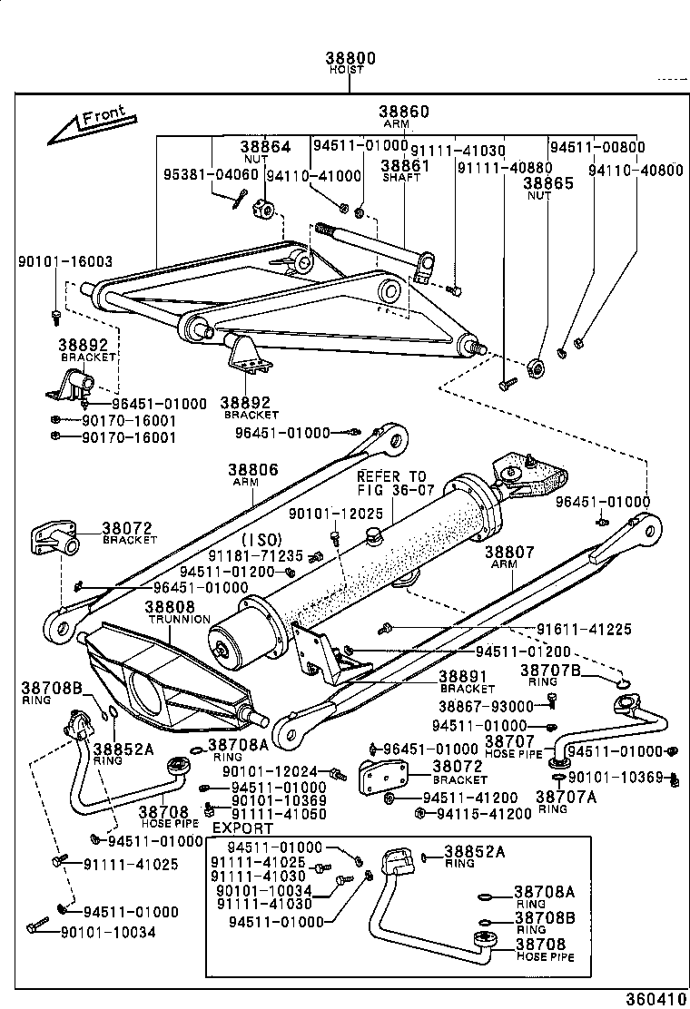 96710-03028 RING, O, DELIVERY PIPE NO.2 product image