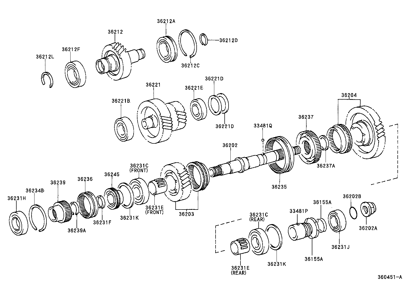 SU002-00461 SLEEVE, FRONT DRIVE CLUTCH product image