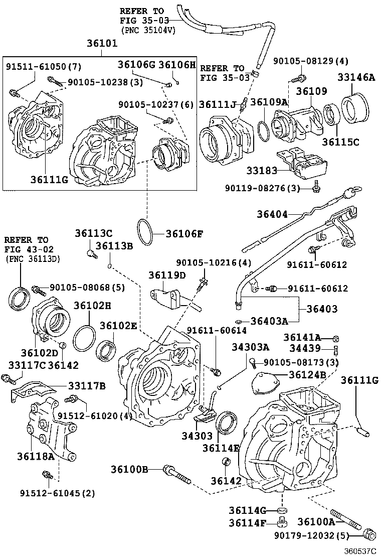33183-21010 DAMPER, TRANSFER DYNAMIC product image