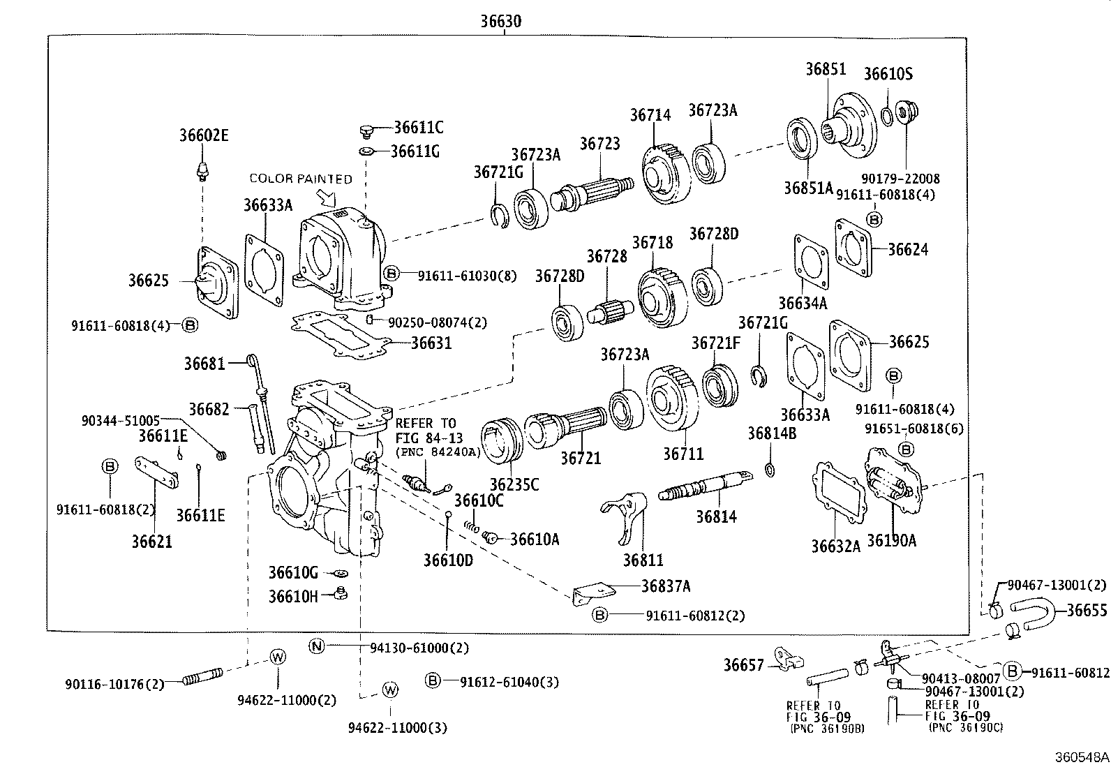 36711-37030 GEAR, POWER TAKE-OFF INPUT product image