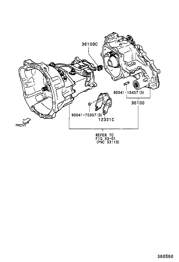 36110-87409 TRANSFER ASSY product image