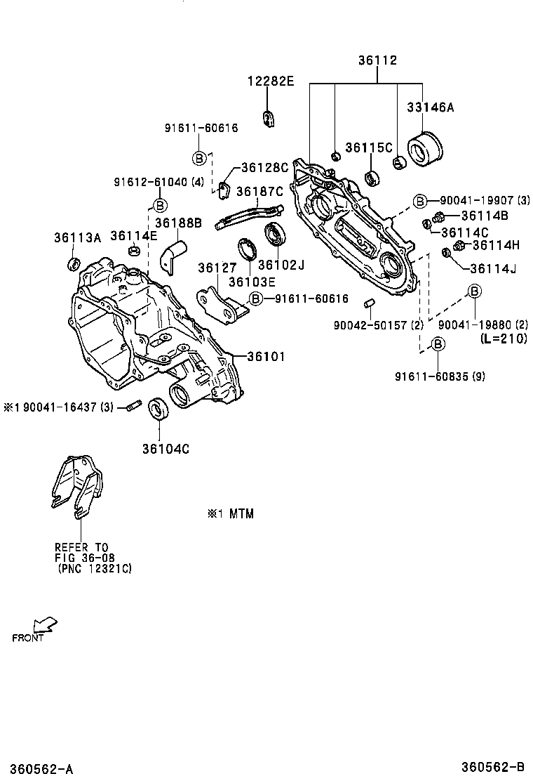 33146-87401 DEFLECTOR, TRANSFER EXTENSION HOUSING DUST product image