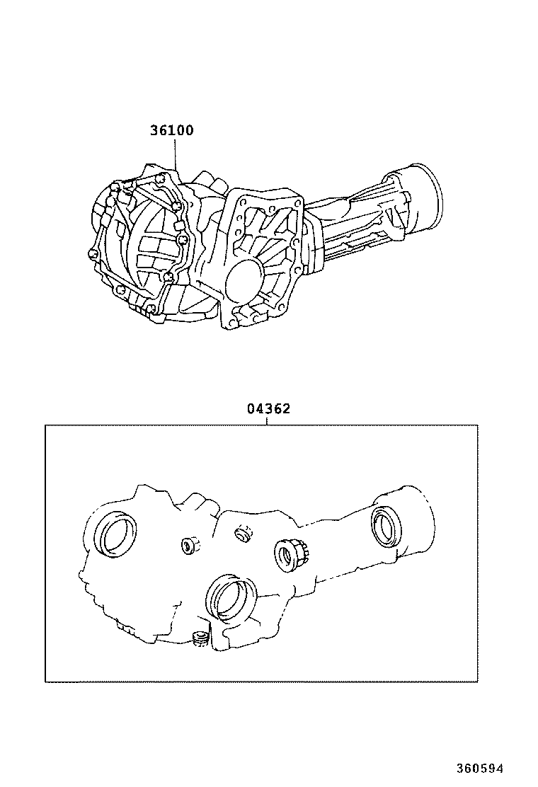 36100-28380 TRANSFER ASSY product image