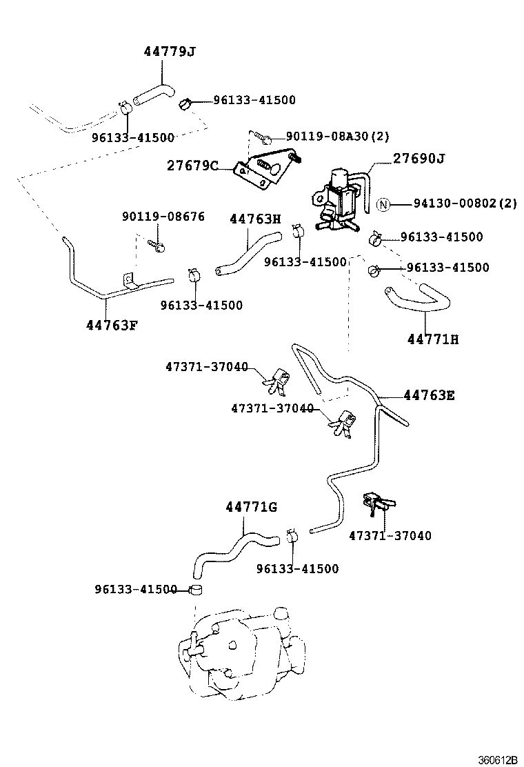 27679-78170 BRACKET, POWER TAKE-OFF SOLENOID product image