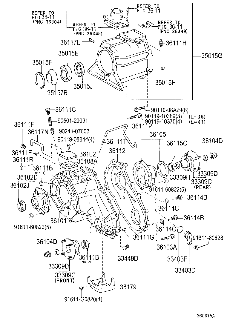 33183-60020 DAMPER, TRANSFER DYNAMIC product image