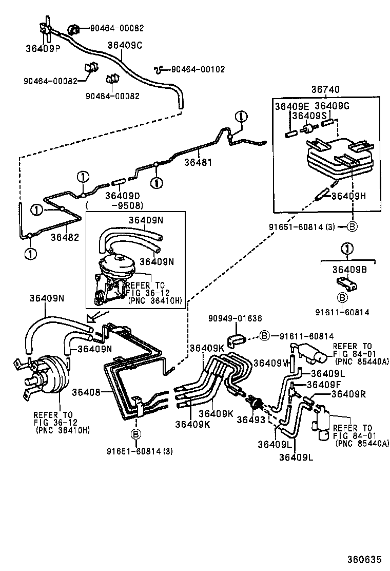 90447-10025 HOSE, VACUUM, NO.9 (FOR FRONT DRIVE SHIFT) product image