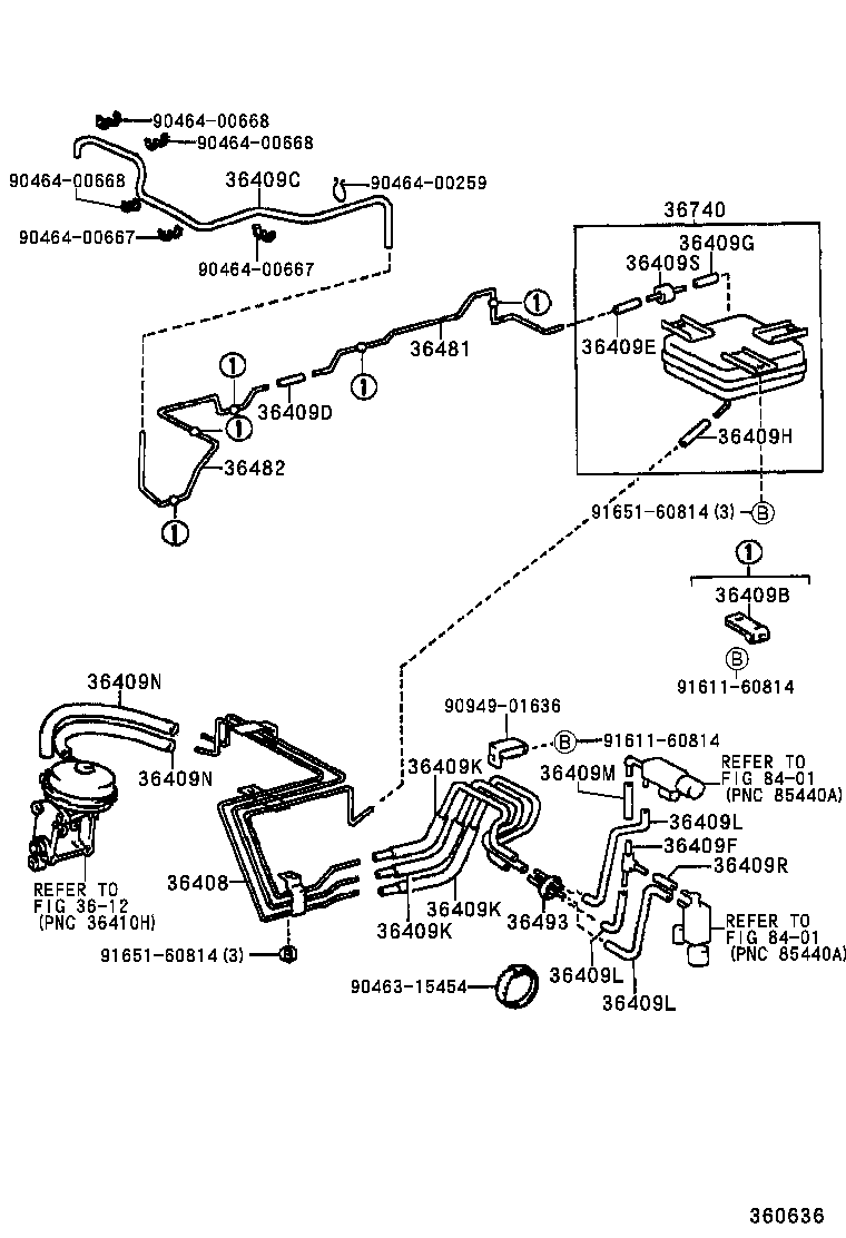 90447-10025 HOSE, VACUUM, NO.9 (FOR FRONT DRIVE SHIFT) product image