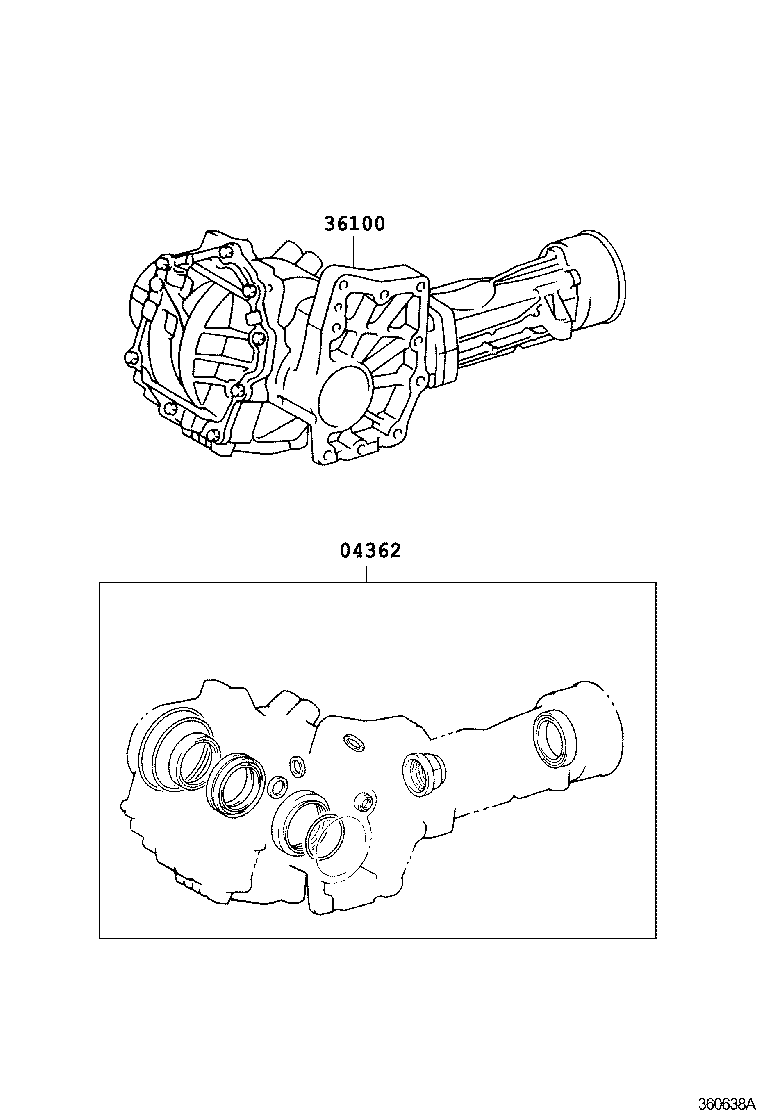 36100-48020 TRANSFER ASSY product image