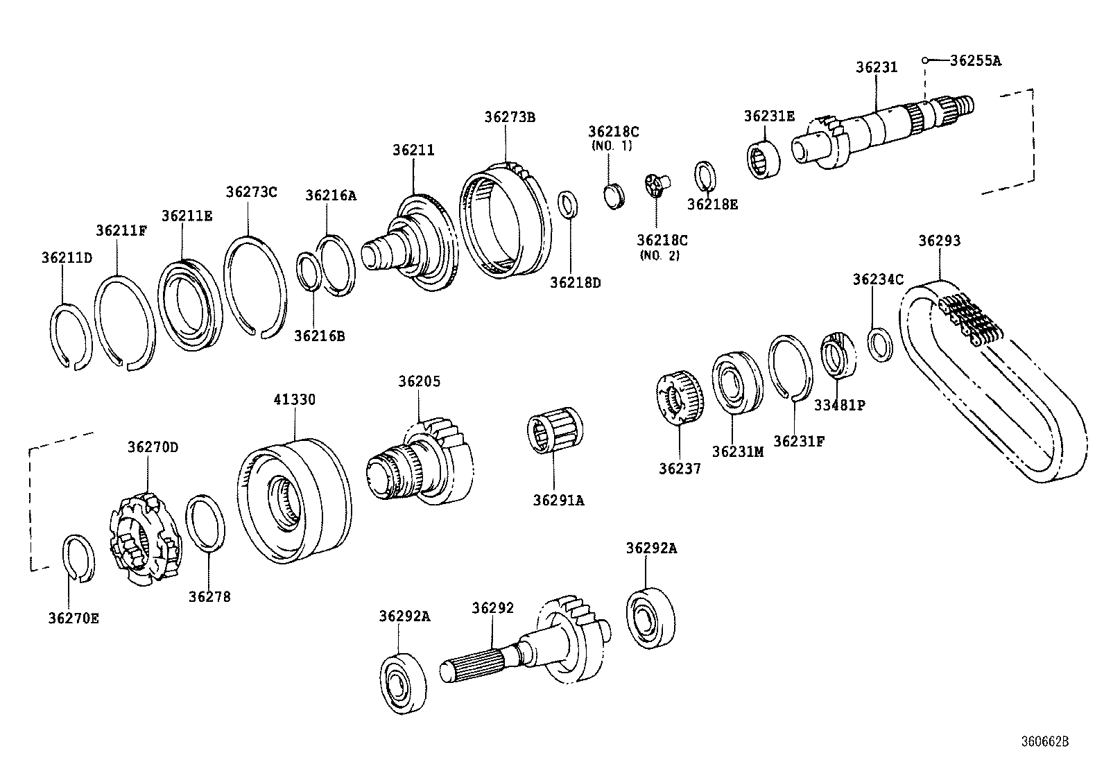 33481-25070 GEAR, SPEEDOMETER DRIVE (FOR TRANSFER) product image