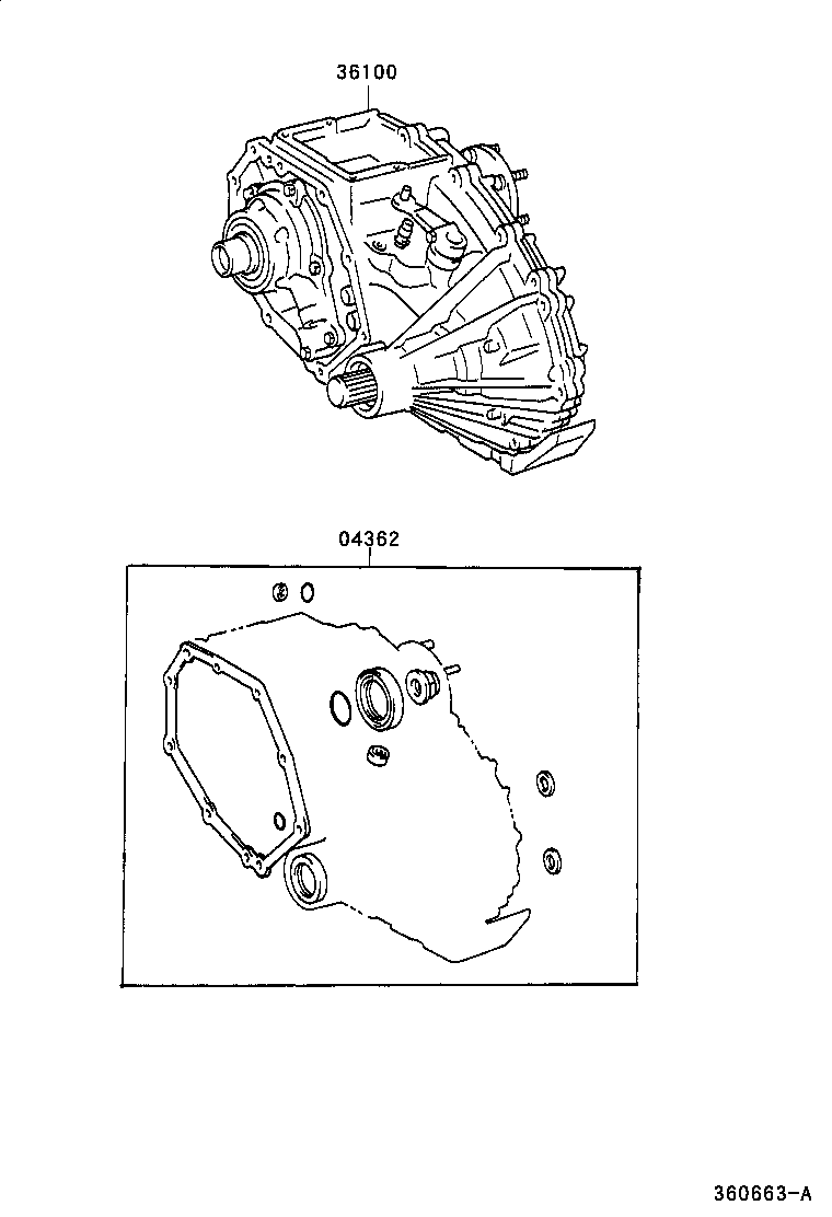 36100-37090 TRANSFER ASSY product image