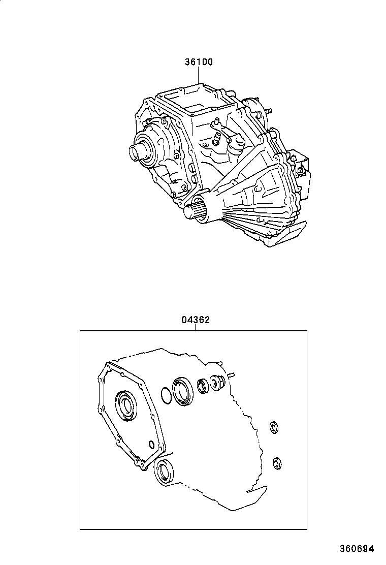 36100-26151 TRANSFER ASSY product image