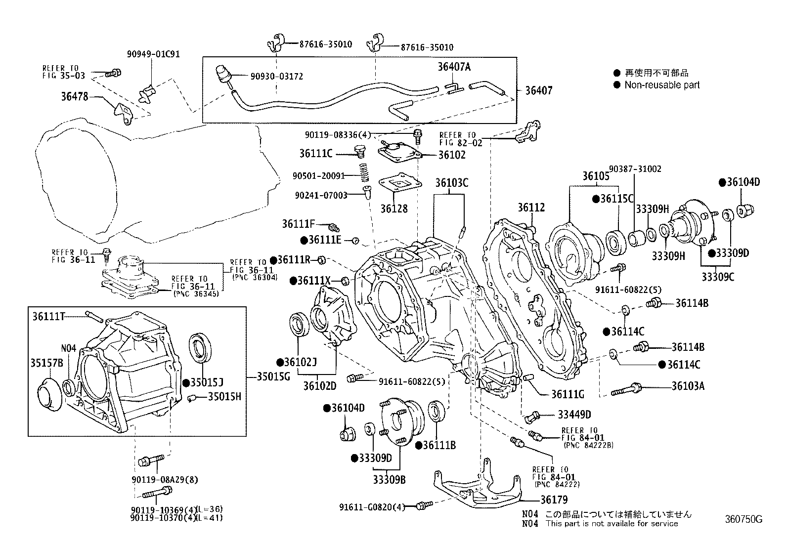 33102-35060 ADAPTER, TRANSFER product image