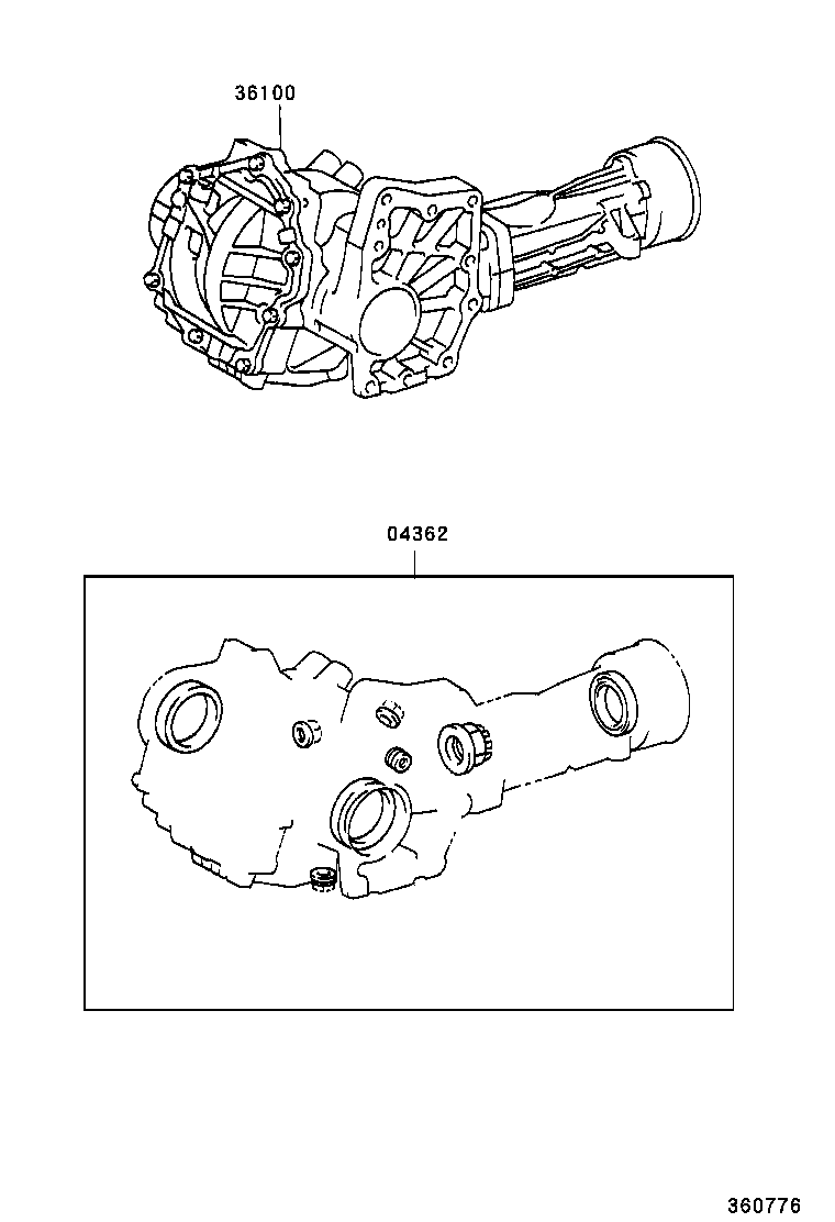 36100-21062 TRANSFER ASSY product image
