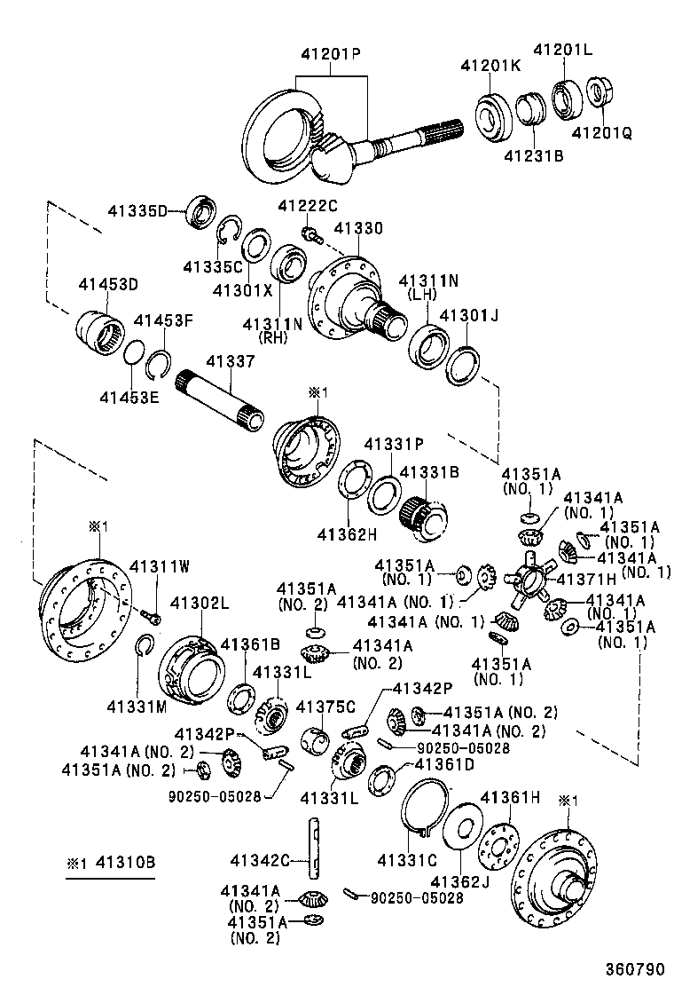 41330-21010 COUPLING ASSY, CENTER DIFFERENTIAL CONTROL product image