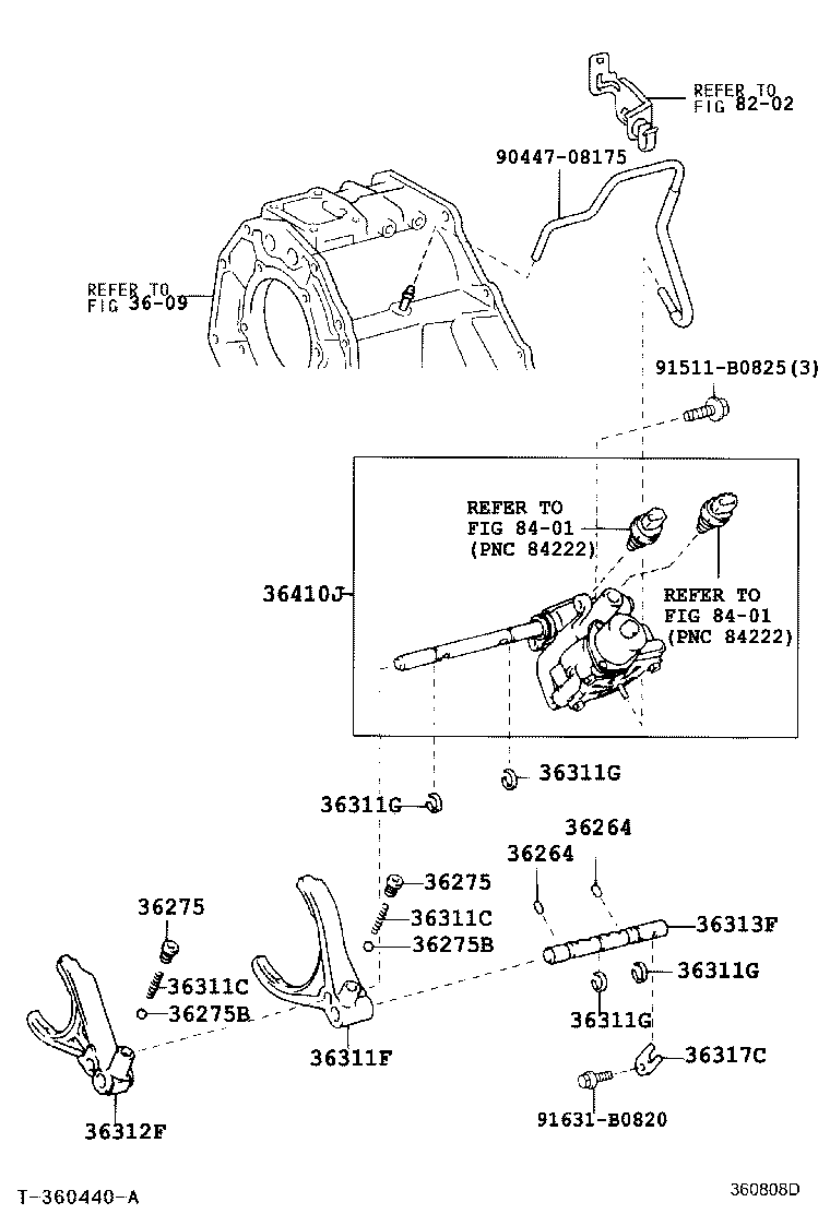 36410-34014 ACTUATOR ASSY, TRANSFER SHIFT product image