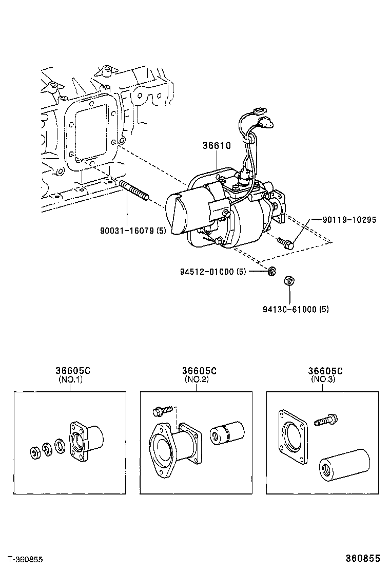 27679-78290 BRACKET, POWER TAKE-OFF SOLENOID product image