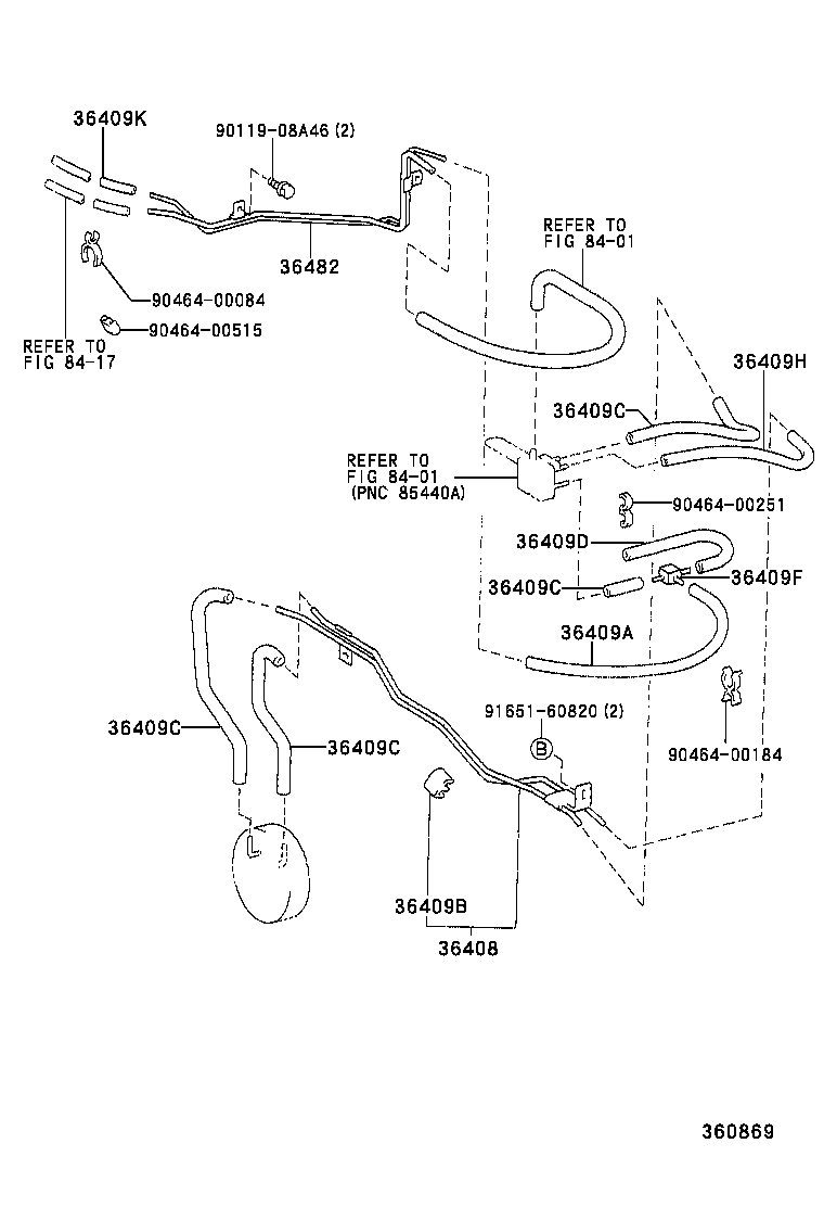 90464-00403 CLAMP, VACUUM TUBE product image