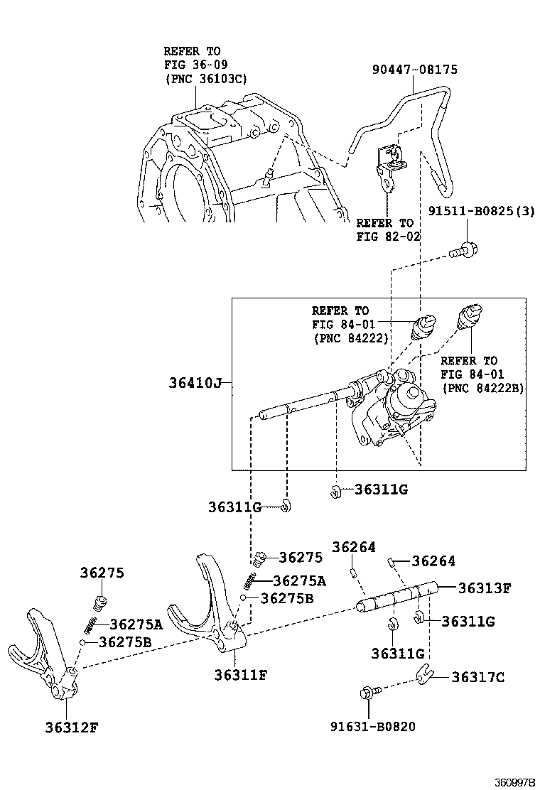 Toyota 36410-34014 ACTUATOR ASSY, TRANSFER SHIFT