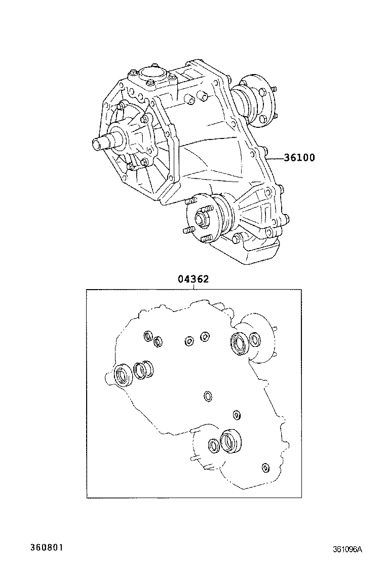 36100-6D250 TRANSFER ASSY product image