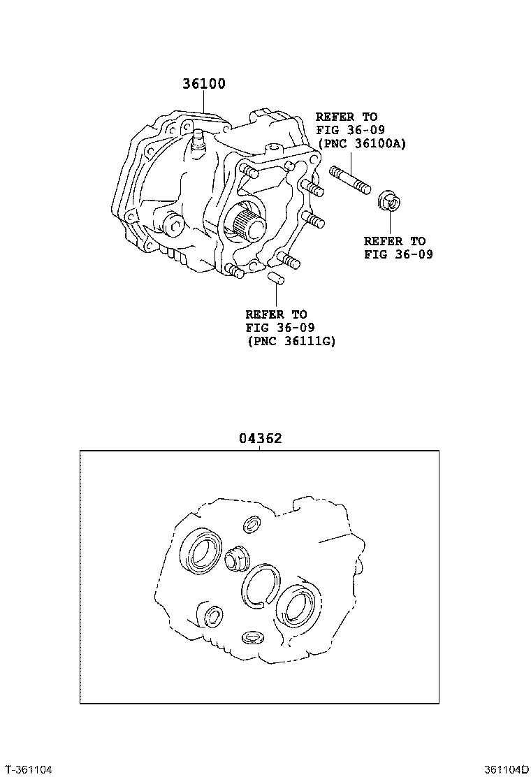 36100-52030 TRANSFER ASSY product image