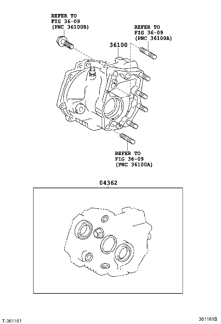 36100-42130 TRANSFER ASSY product image