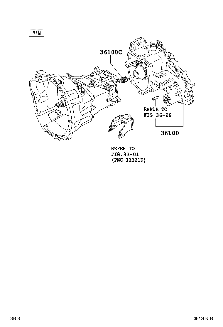 36110-B4020 TRANSFER ASSY product image