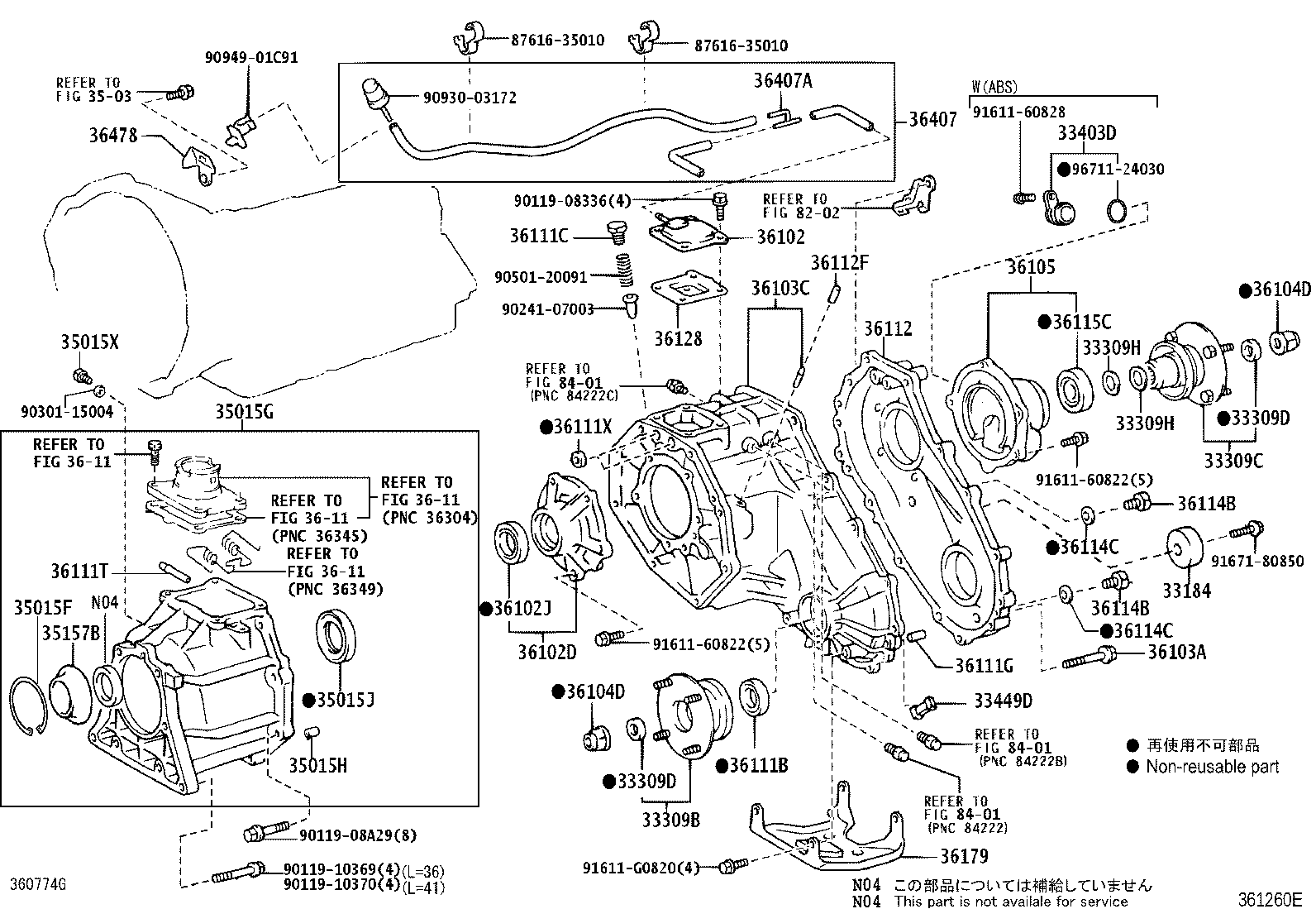 33102-35060 ADAPTER, TRANSFER product image
