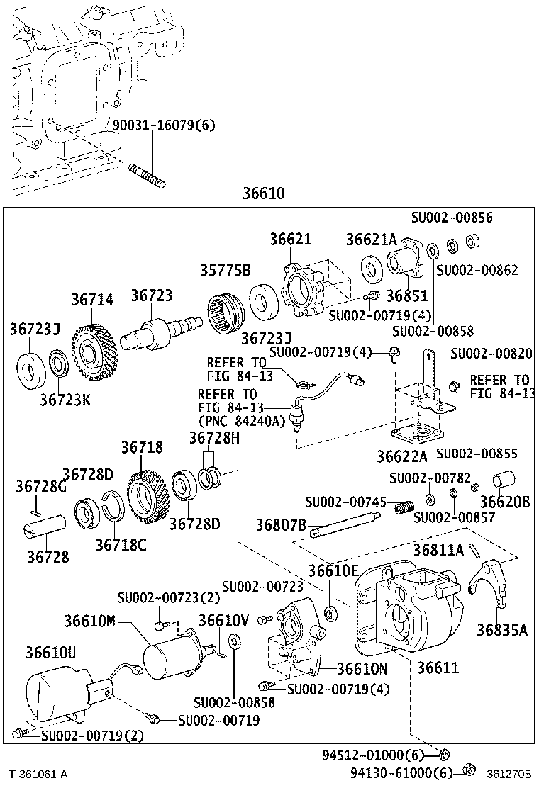 SZ371-35006 BEARING(FOR POWER TAKE-OFF IDLER GEAR FRONT) product image