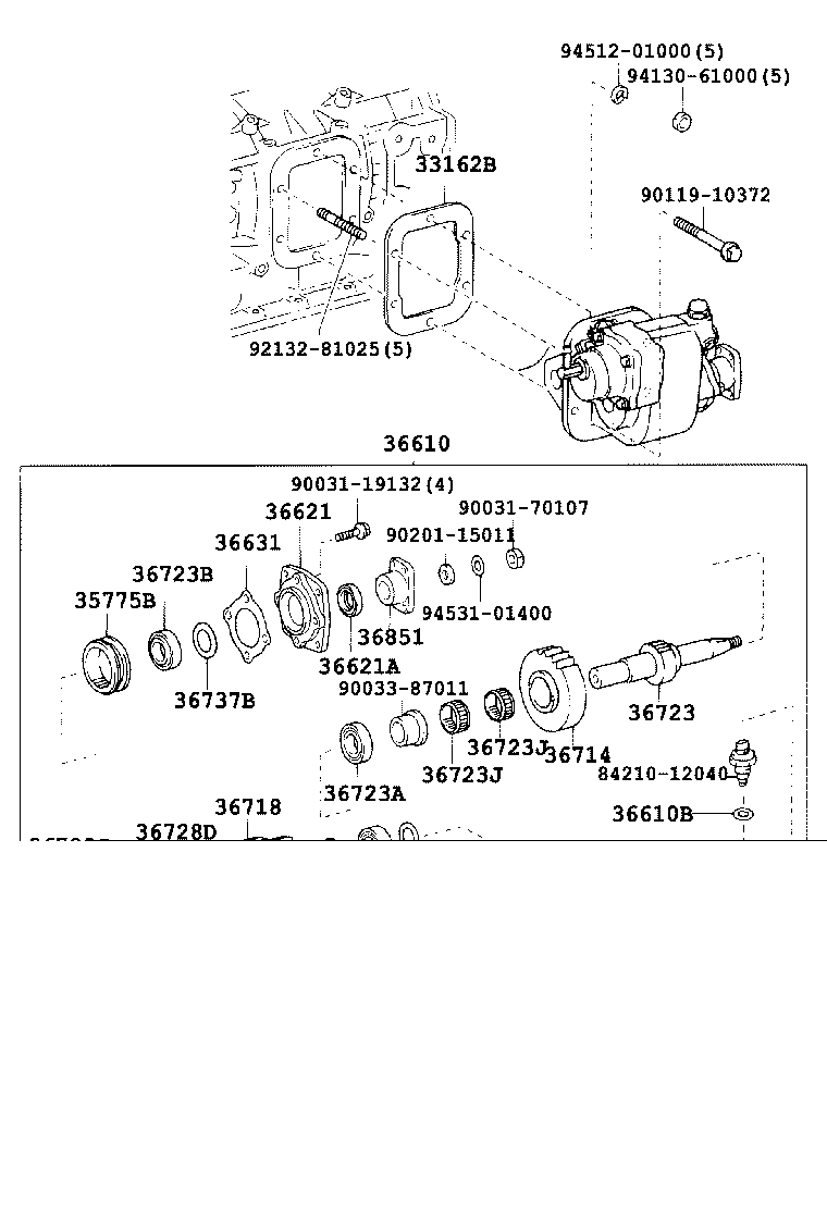 35775-37030 SLEEVE, OUTPUT SHAFT product image
