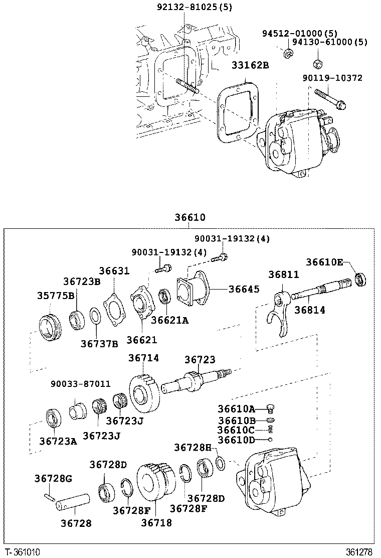 35775-37030 SLEEVE, OUTPUT SHAFT product image