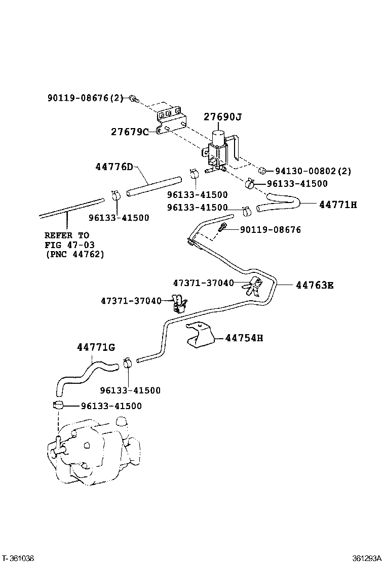 36610-37460 POWER TAKE-OFF ASSY product image