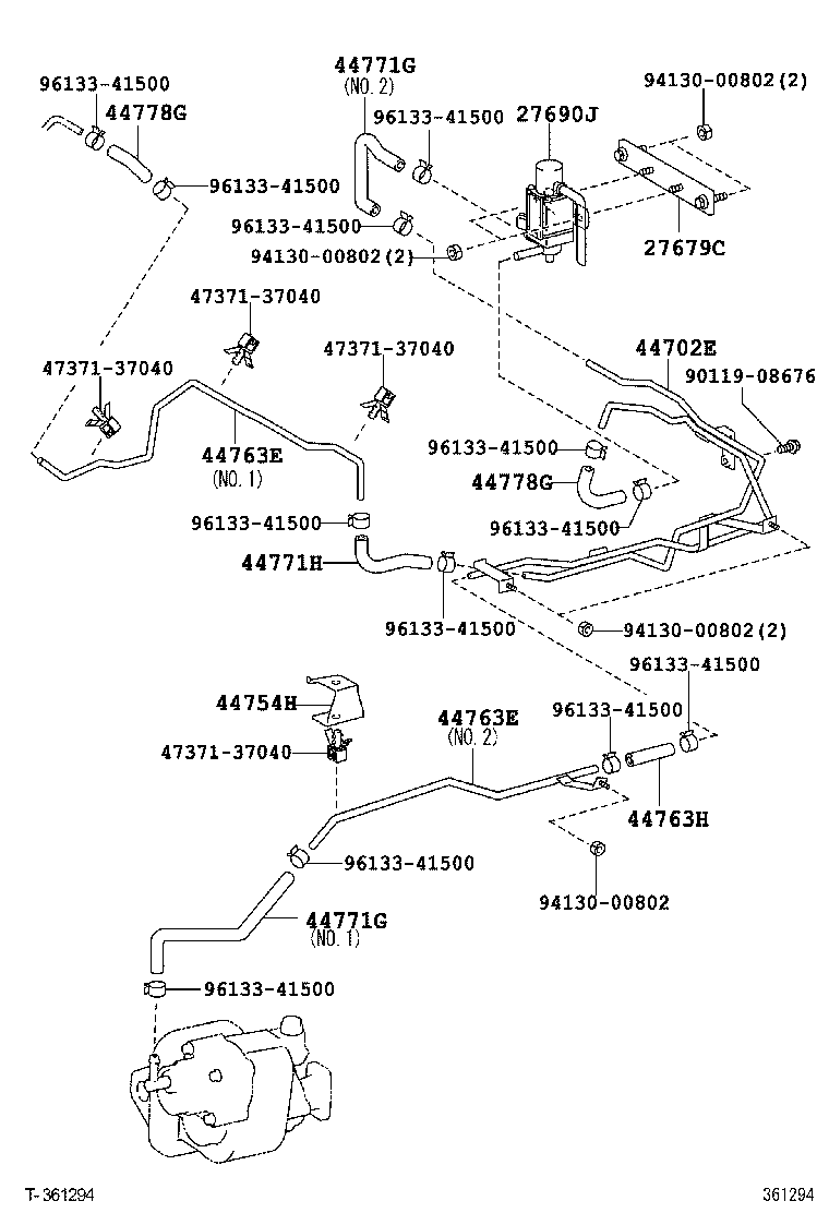 36610-37460 POWER TAKE-OFF ASSY product image