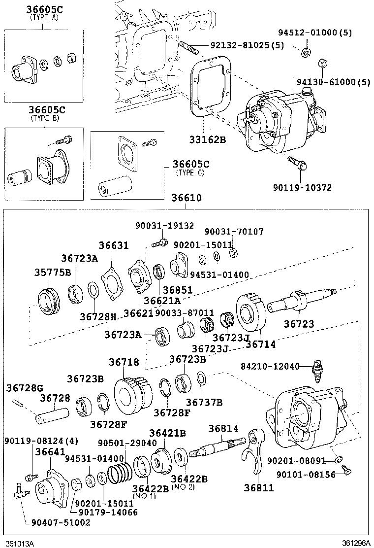 44771-37850 HOSE, VACUUM TUBE CONNECTOR, NO.1 product image