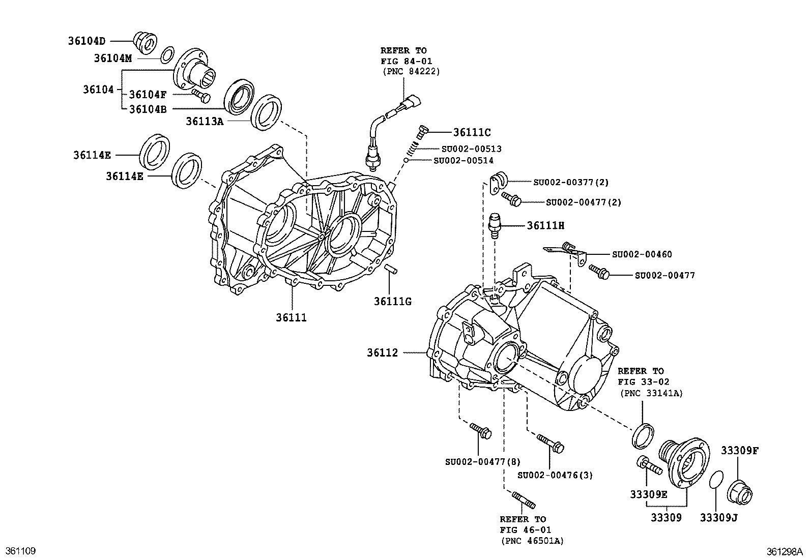 SU002-00981 FLANGE, COMPANION (FOR TRANSFER OUTPUT SHAFT) product image